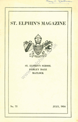 Link to 1954 School magazine